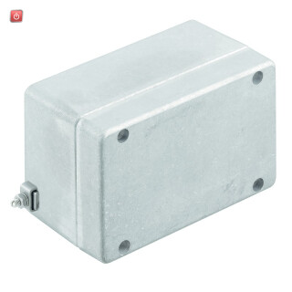 WEIDMÜLLER / 9526910000 / KLIPPON K4 EX / Ex-Metallgehäuse, 130 x 82 x 72 mm, unbehandelt, Flanschplatte: Nein, / EAN 4032248019083