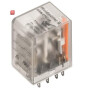 WEIDMÜLLER / 7760056183 / DRM270024L AU / Miniatur-Industrierelais, 24 V DC, LED grün, 2 Wechsler (AgNi / EAN 4032248922222