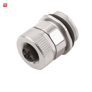 WEIDMÜLLER / 1392720000 / SAIB-WDF-4-M20-T-COD / Sensor-Aktor-Adapter, Polzahl: 4, Codierung: T-coded, M12, 60 V / EAN 4050118193282