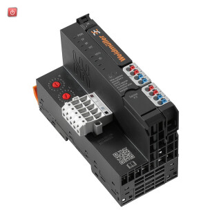 WEIDMÜLLER / 1334900000 / UR20-FBC-DN / Feldbuskoppler (I/O), PUSH IN, Micro USB 2.0, 24 V DC +20 %/ -15 %, / EAN 4050118138252