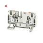 WEIDMÜLLER / 2051330000 / A2C 4 LTGY / Durchgangs-Reihenklemme, PUSH IN, lichtgrau, 4 mm², 32 A, 800 V, / EAN 4050118411393