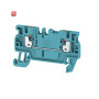 WEIDMÜLLER / 1552820000 / A2C 1.5 BL / Durchgangs-Reihenklemme, PUSH IN, blau, 1.5 mm², 17.5 A, 500 V, Anzahl / EAN 4050118359732