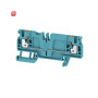 WEIDMÜLLER / 1989910000 / A2C 2.5 /DT/FS BL / Durchgangs-Reihenklemme, PUSH IN, blau, 2.5 mm², 24 A, 800 V, Anzahl / EAN 4050118374469