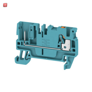 WEIDMÜLLER / 1513990000 / APGTB 2.5 FT 2C/1 BL / Steckbare Klemme, PUSH IN, blau, 2.5, 2.5 mm², 24 A, Anzahl / EAN 4050118321500