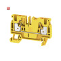WEIDMÜLLER / 2051250000 / A2C 4 YL / Durchgangs-Reihenklemme, PUSH IN, gelb, 4 mm², 32 A, 800 V, Anzahl / EAN 4050118411768