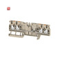 WEIDMÜLLER / 1989950000 / ADT 2.5 4C W/O DTLV / Trenn- und Messtrenn-Reihenklemme, PUSH IN, dunkelbeige, 2.5 mm², 20 / EAN 4050118374605