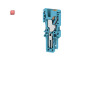 WEIDMÜLLER / 1513900000 / APG 2.5 MI BL / Stecker (Klemmen), PUSH IN, blau, 2.5 mm², 24 A, 800 V, Anzahl / EAN 4050118321432
