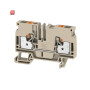 WEIDMÜLLER / 1992110000 / A2C 6 / Durchgangs-Reihenklemme, PUSH IN, dunkelbeige, 6 mm², 41 A, 800 V, / EAN 4050118377064