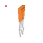 WEIDMÜLLER / 1527930000 / ZQV 4N/2 / Querverbinder (Klemmen), gesteckt, orange, 32 A, Polzahl: 2, Raster in / EAN 4050118332766