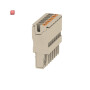 WEIDMÜLLER / 1513700000 / APG 2.5/7 / Stecker (Klemmen), PUSH IN, dunkelbeige, 2.5 mm², 24 A, 800 V, Anzahl / EAN 4050118321296