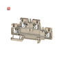 WEIDMÜLLER / 1547650000 / A2T 2.5 VL / Mehrstock-Reihenklemme, PUSH IN, dunkelbeige, 2.5 mm², 800 V, 800 V, / EAN 4050118462876