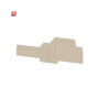 WEIDMÜLLER / 1993600000 / AEP IO23 / Abschlussplatte (Klemmen), dunkelbeige, Höhe: 108.15 mm, Breite: 2.1 / EAN 4050118378719