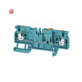 WEIDMÜLLER / 1989810000 / ADT 2.5 2C BL / Trenn- und Messtrenn-Reihenklemme, PUSH IN, blau, 2.5 mm², 20 A, 500 / EAN 4050118374353