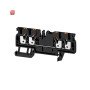 WEIDMÜLLER / 1521820000 / A4C 2.5 BK / Durchgangs-Reihenklemme, PUSH IN, schwarz, 2.5 mm², 24 A, 800 V, / EAN 4050118328257
