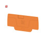 WEIDMÜLLER / 2052350000 / AEP 2C 1.5 OR / Abschlussplatte (Klemmen), orange, Höhe: 52.76 mm, Breite: 2.1 mm, / EAN 4050118411980