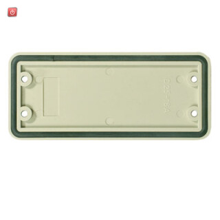 WEIDMÜLLER / 1664370000 / ABD-5-GR / Abdeckung (Industriesteckverbinder), Kunststoff, Farbe: grau, / EAN 4008190421069