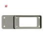 WEIDMÜLLER / 1665010000 / ADP-8/4-GR / Adapterplatte (Industriesteckverbinder), Kunststoff, Farbe: grau, / EAN 4008190421717