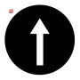 EATON / 218261 / Tastenplatte, Pilz schwarz, Symbol Pfeil M22-XDP-S-X7 / EAN4015082182618