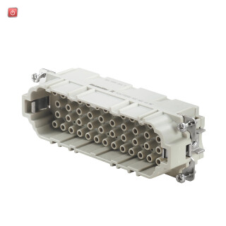 WEIDMÜLLER / 1826770000 / HDC HEE 46 MC / Kontakteinsatz (Industriesteckverbinder), Stift, 500 V, 16 A, Polzahl: / EAN 4032248330171
