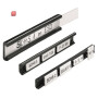 WEIDMÜLLER / 1753460000 / SCHS4 K / Halter (Gerätemarkierungen), selbstklebend, Breite: 10 mm, grau, PVC, / EAN 4032248014323