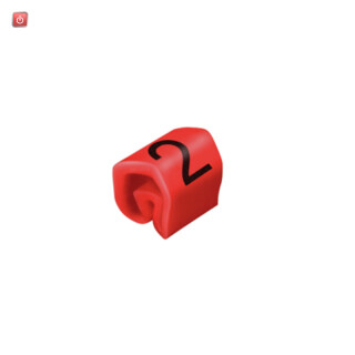 WEIDMÜLLER / 0252111509 / CLI C 02-3 RT/WS 2 M / Kabelmarkierungssystem, rot, Leiteraußendurchmesser:1.3 - 3 mm, / EAN 4032248004973