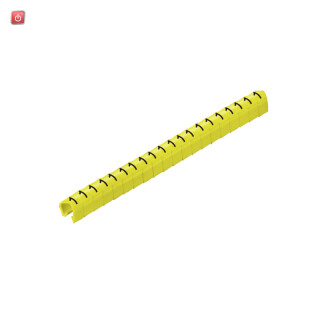 WEIDMÜLLER / 0648201505 / CLI O 30-3 GE/SW 1 M / Kabelmarkierungssystem, gelb, Leiteraußendurchmesser:4 - 5 mm, Zahlen, / EAN 4008190112240