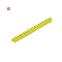 WEIDMÜLLER / 0648201505 / CLI O 30-3 GE/SW 1 M / Kabelmarkierungssystem, gelb, Leiteraußendurchmesser:4 - 5 mm, Zahlen, / EAN 4008190112240