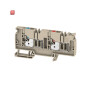 WEIDMÜLLER / 1988260000 / AAP13 6 LO-LO / Einspeiseklemme, PUSH IN, dunkelbeige, 6 mm², 41 A, 250 V, Anzahl / EAN 4050118372892