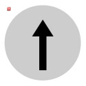 EATON / 218305 / Tastenlinse, flach weiá, Symbol...
