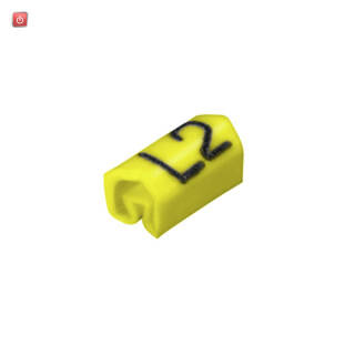 WEIDMÜLLER / 0252111729 / CLI C 02-6 GE/SW L2 / Kabelmarkierungssystem, gelb, Leiteraußendurchmesser:1.3 - 3 mm, / EAN 4032248450466