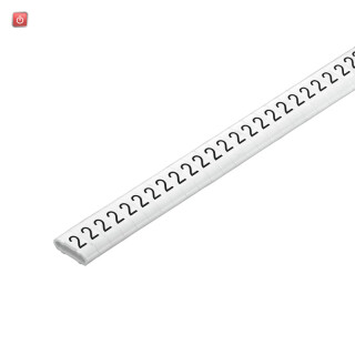 WEIDMÜLLER / 1568300002 / CLI M 2-4 WS/SW 2 CD / Kabelmarkierungssystem, weiß, Leiteraußendurchmesser:10 - 317 mm, / EAN 4032248450763