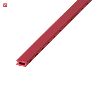 WEIDMÜLLER / 0546040000 / ISPF QB58 RT / Isolationsprofil, PVC, rot / EAN 4008190497941