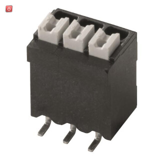 WEIDMÜLLER / 1250380000 / LSF-SMD 3.50/04/180 / Leiterplattenklemme, 160 V, 17.5 A, Raster in mm: 3.50, 1.5 mm², / EAN 4050118041187
