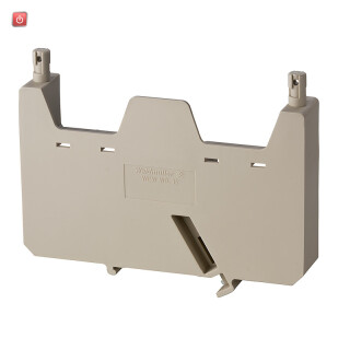 WEIDMÜLLER / 1925040000 / WEW WTL 35 / Endwinkel, dunkelbeige, TS 35, V-0, Wemid, Breite: 18 mm, 120 °C / EAN 4032248566143