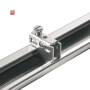 WEIDMÜLLER / 0445600000 / MEW 1/32 / Endwinkel, grau, TS 32, None, Stahl, Breite: 10.5 mm, 100 °C / EAN 4008190178093