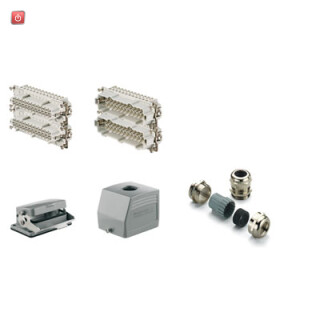 WEIDMÜLLER / 1802360000 / HDC-KIT-HE 48.150 M / Industriesteckverbinder (Set), Baureihe: HE, Schraubanschluss, / EAN 4032248256815