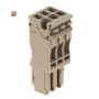 WEIDMÜLLER / 1815450000 / ZP 2.5/1AN/3 / Stecker (Klemmen), Steckanschluss, dunkelbeige, 2.5 mm², 24 A, 500 V, / EAN 4032248370269