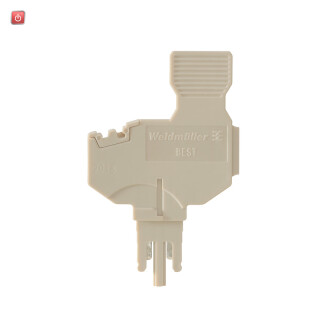 WEIDMÜLLER / 1833100000 / BEST / Bauelementstecker (Klemmen), sonstige, gesteckt, beige / EAN 4032248501014