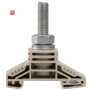 WEIDMÜLLER / 1780870000 / WF 10 / Bolzenklemme, Bolzenanschluss, dunkelbeige, 120 mm², 269 A, 1000 V, / EAN 4032248219353