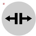 EATON / 218311 / Tastenlinse, flach weiá, Symbol...