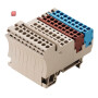 WEIDMÜLLER / 1692630000 / ZIA 1.5/3L-1S/8/KB / Initiator-, Aktor-Reihenklemme, Zugfederanschluss, dunkelbeige, 1.5 / EAN 4008190870348