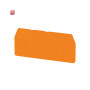 WEIDMÜLLER / 1776080000 / ZAP/TW ZDU1.5/3AN OR / Trennwand (Klemmen), orange, Höhe: 63.5 mm, Breite: 2 mm, V-0, Wemid / EAN 4032248188161