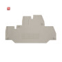WEIDMÜLLER / 1816110000 / ZAP/TW ZDT2.5/2 / Trennwand (Klemmen), dunkelbeige, Höhe: 80.5 mm, Breite: 2.5 mm, V-0, / EAN 4032248370689