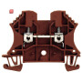 WEIDMÜLLER / 1037710000 / WDU 2.5 BR / Durchgangs-Reihenklemme, Schraubanschluss, braun, 2.5 mm², 24 A, 800 / EAN 4008190455156