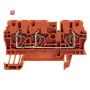 WEIDMÜLLER / 1683340000 / ZDU 2.5/3AN RT / Durchgangs-Reihenklemme, Zugfederanschluss, rot, 2.5 mm², 24 A, 800 V, / EAN 4008190477981