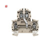 WEIDMÜLLER / 1041910000 / WDK 4N V / Mehrstock-Reihenklemme, Schraubanschluss, dunkelbeige, 4 mm², 800 V, / EAN 4032248138753