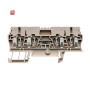 WEIDMÜLLER / 1650350000 / ZDU 2.5/2X2AN/D- / Bauelement-Reihenklemme, Zugfederanschluss, dunkelbeige, 2.5 mm², 400 / EAN 4008190297404
