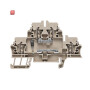 WEIDMÜLLER / 1713290000 / ZDK 2.5/D/8 / Bauelement-Reihenklemme, Zugfederanschluss, dunkelbeige, 2.5 mm², 500 / EAN 4008190334260