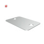 WEIDMÜLLER / 1463870000 / CC-M 27/18 2X3 AL / Gerätemarkierung, Breite: 18 mm, Eloxiertes Aluminium, silber, / EAN 4050118270037