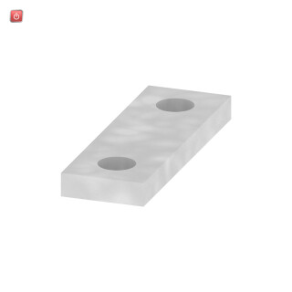 WEIDMÜLLER / 0551200000 / QL 2 SAKG28 / Querverbinder (Klemmen), geschraubt, grau, 232 A, Polzahl: 2, Raster / EAN 4008190038526